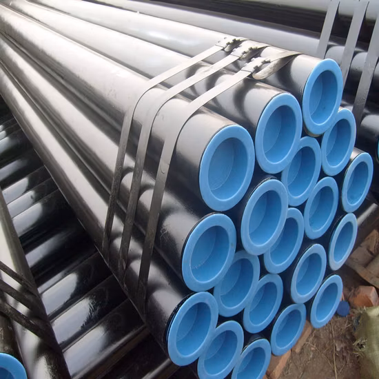 High Quality Stainless Steel Round Pipe Price Per Foot 4 Inch Stainless Steel Pipe Welded for Building Black Square Pipe Iron Rectangular Tube
