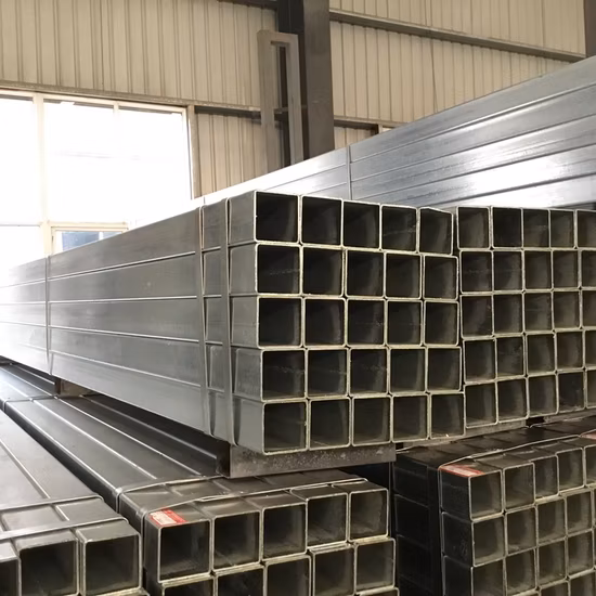 Square Steel Pipe/Tube/Pre Galvanized Rectangular Steel Pipe in China Supplier/Structural Tube