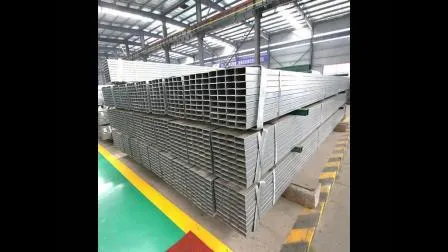 Square Steel Pipe/Tube/Pre Galvanized Rectangular Steel Pipe in China Supplier/Structural Tube