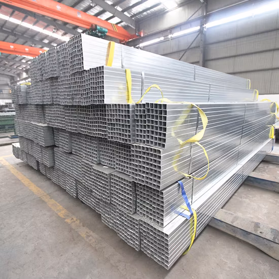 Square Steel Pipe/Tube/Pre Galvanized Rectangular Steel Pipe in China Supplier/Structural Tube
